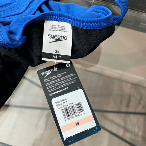 Speedo Women's Blue One Piece Swimsuit - Picture 9 of 10